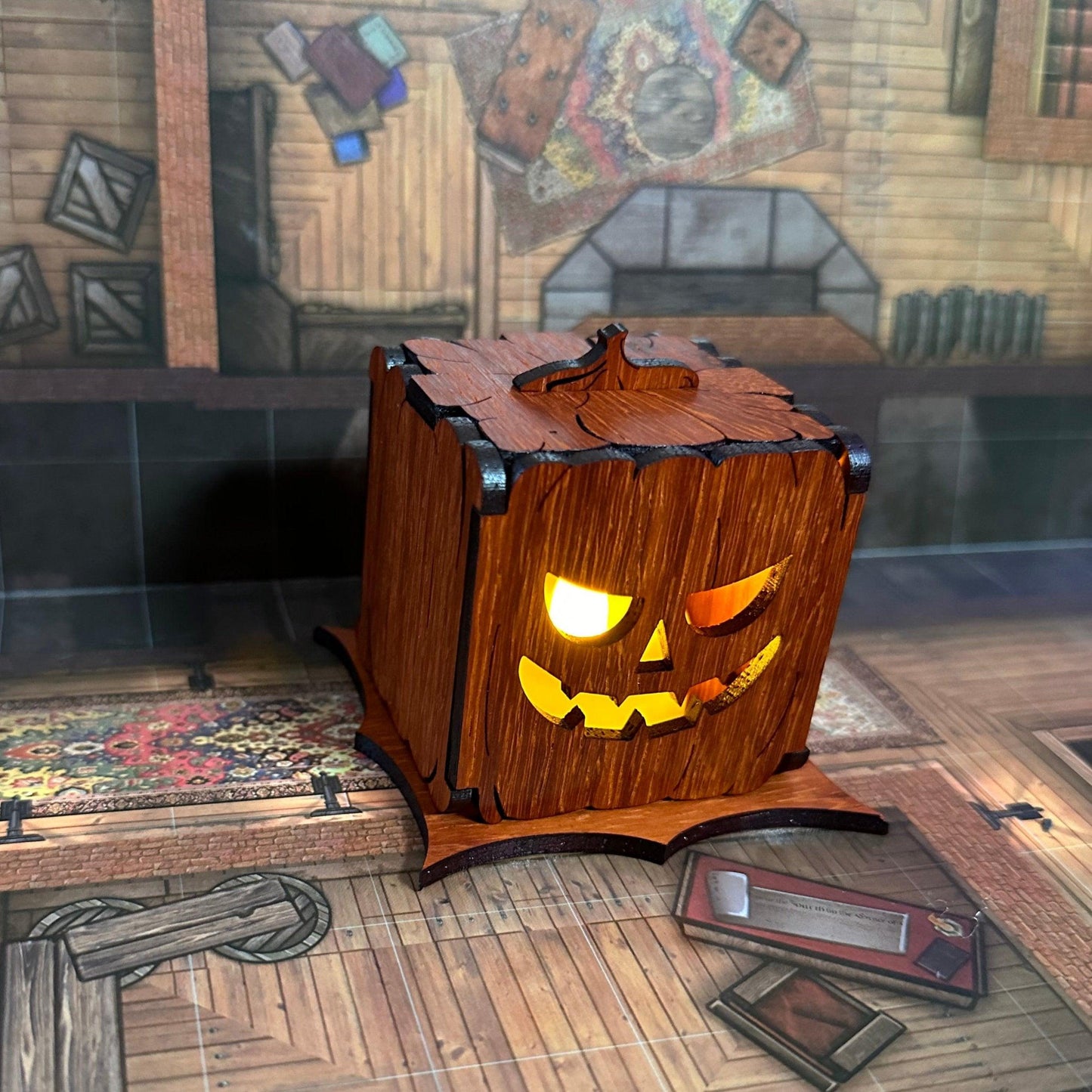 Jack O' Lantern LED Candle