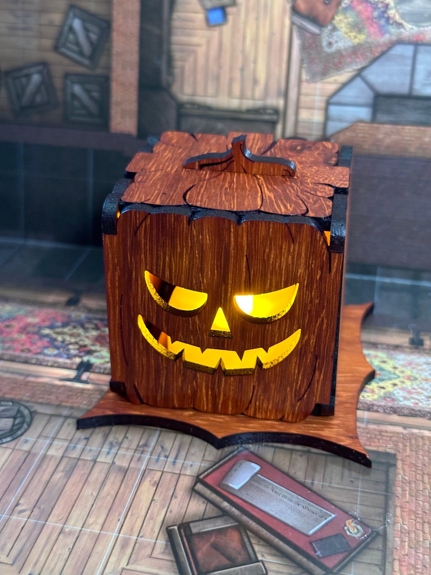 Jack O' Lantern LED Candle