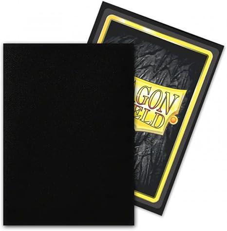 Dragon Shield - Black Non-Glare - Matte Sleeves - Standard Size